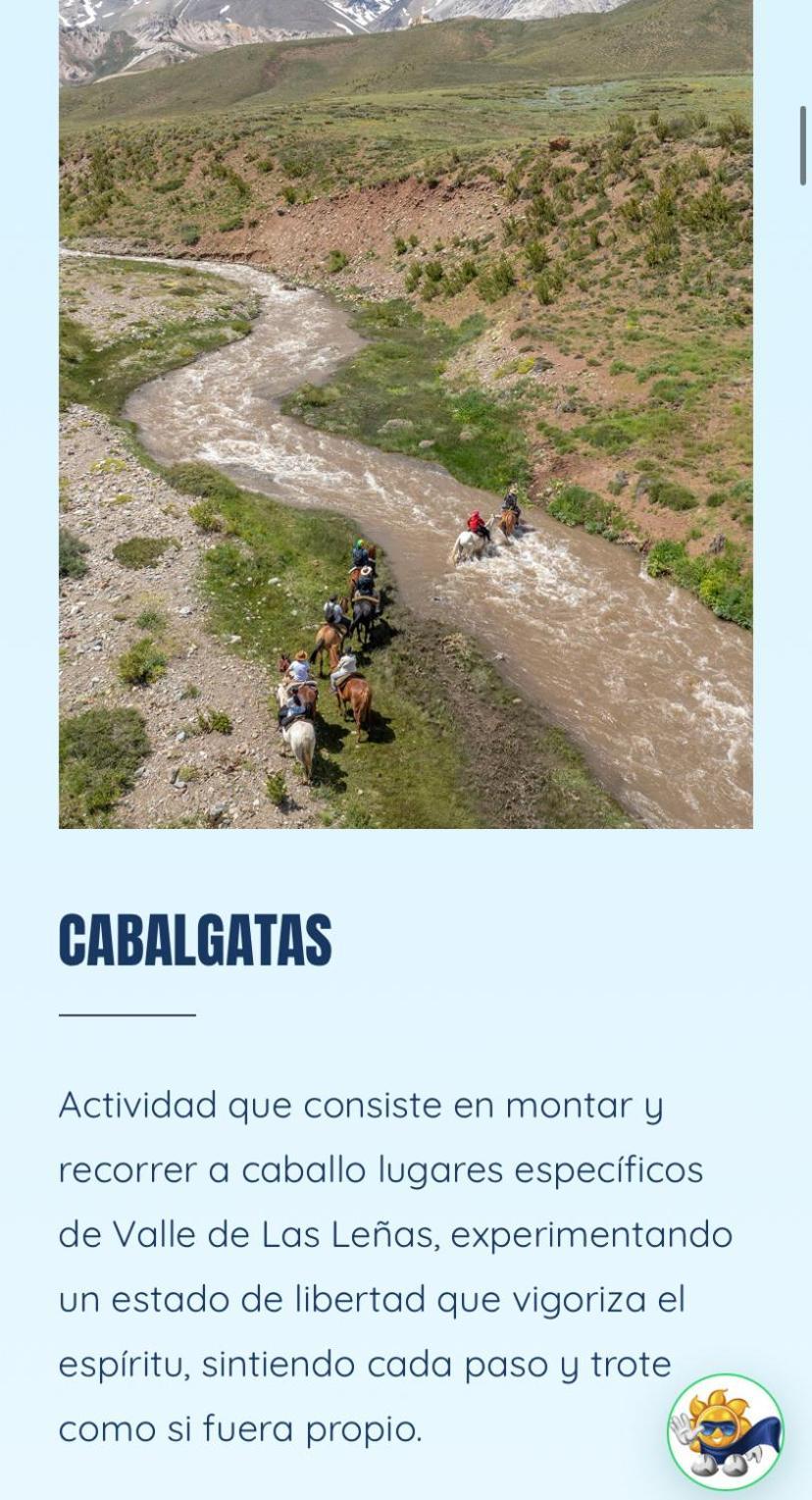 Departamento Dentro Del Centro De Sky Valle De Las Lenas, Edificio Esparta Екстериор снимка